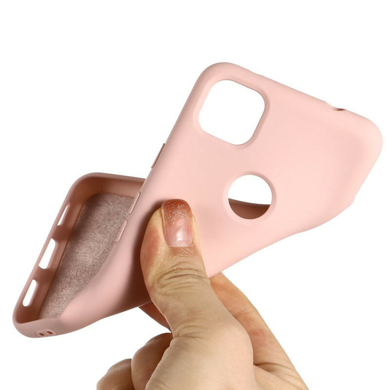 Cover Google Pixel 4a Design Flüssigsilikon