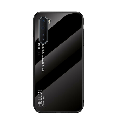 OnePlus Nord Panzerglas Cover Hello