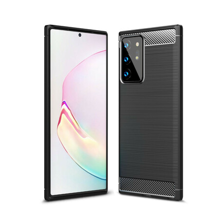 Samsung Galaxy Note 20 Ultra Kohlefaser Cover Gebürstet