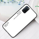 Oppo A72 Panzerglas Cover Hello