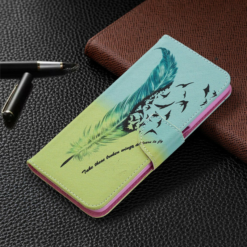 Oppo A72 Feder Learn To Fly Tasche