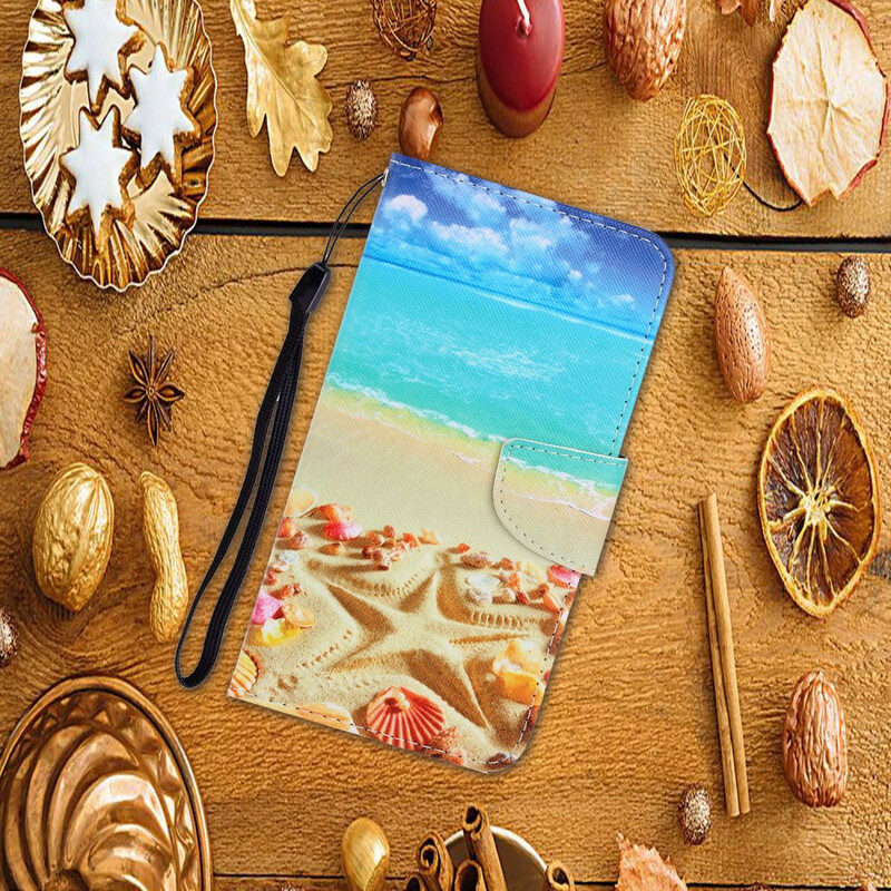 Xiaomi Redmi Note 9 Strand Tasche mit Riemen