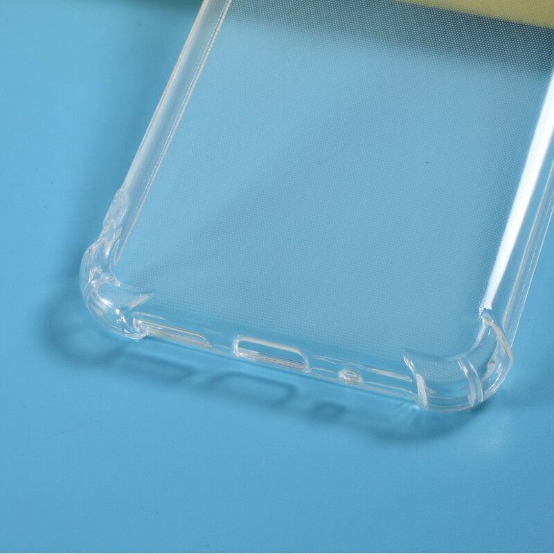 Xiaomi Redmi 9C Cover Transparent Verstärkte Ecken