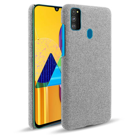 Samsung Galaxy M21 Hülle Textur Stoff KSQ
