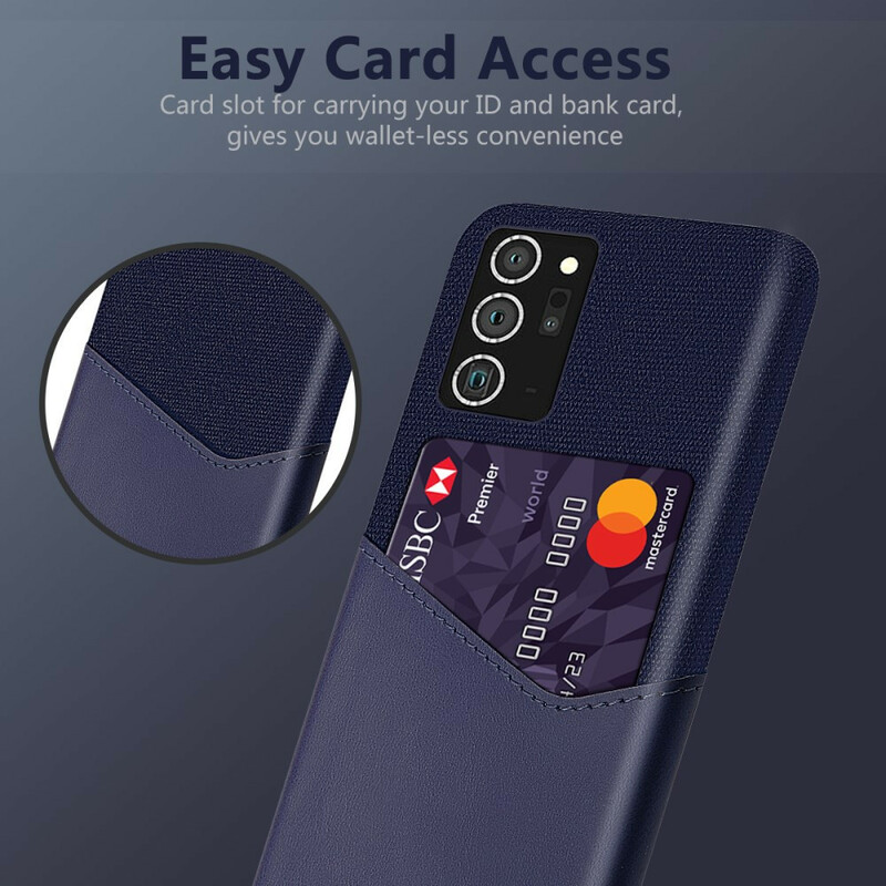 Samsung Galaxy Note 20 Ultra Cover Kartenhalter KSQ