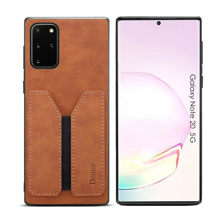Samsung Galaxy Note 20 Cover Elastische Kartenhalter Denior