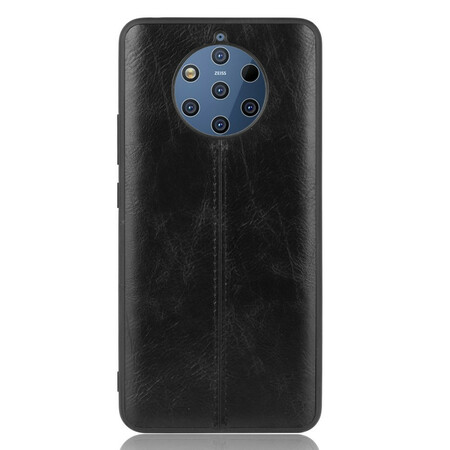 Nokia 9 PureView Hülle in Lederoptik mit Naht