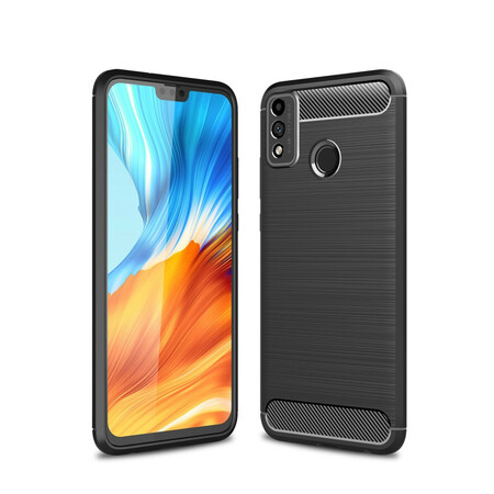 Cover Honor 9X Lite Kohlefaser Gebürstet