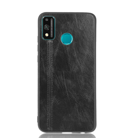Cover Honor 9X Lite Style Leder Nähte