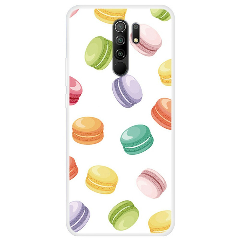 Xiaomi Redmi 9 Sweet Macarons Cover