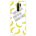 Xiaomi Redmi 9 Transparent Banana Money Cover