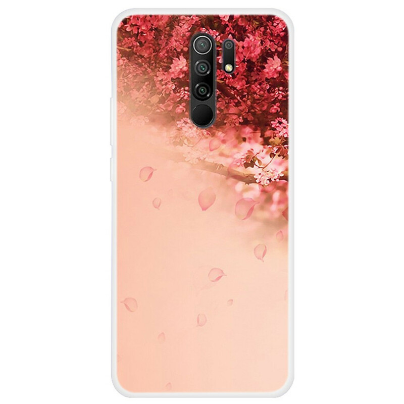 Xiaomi Redmi 9 Transparent Romantischer Baum Cover
