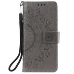 Xiaomi Redmi 9 Mandala Sonne Tasche