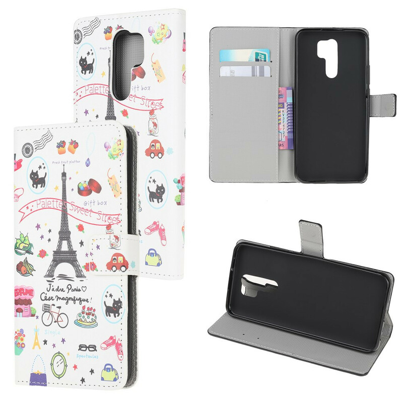 Xiaomi Redmi 9 Hülle J'adore Paris