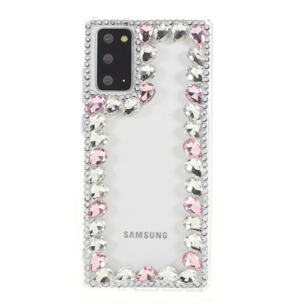 Hülle Samsung Galaxy Note 20 Kontur Strass