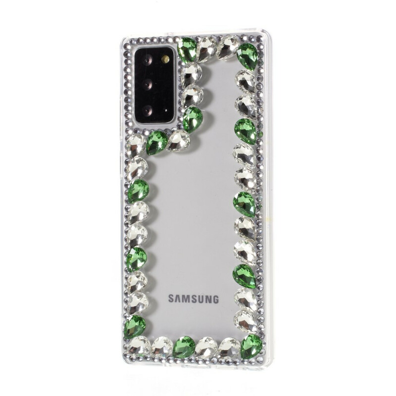Hülle Samsung Galaxy Note 20 Kontur Strass