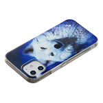 iPhone Cover 12 Serie Wolf Fluoreszierend