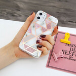 iPhone Cover 12 Marmor Geometrie Farbig 2