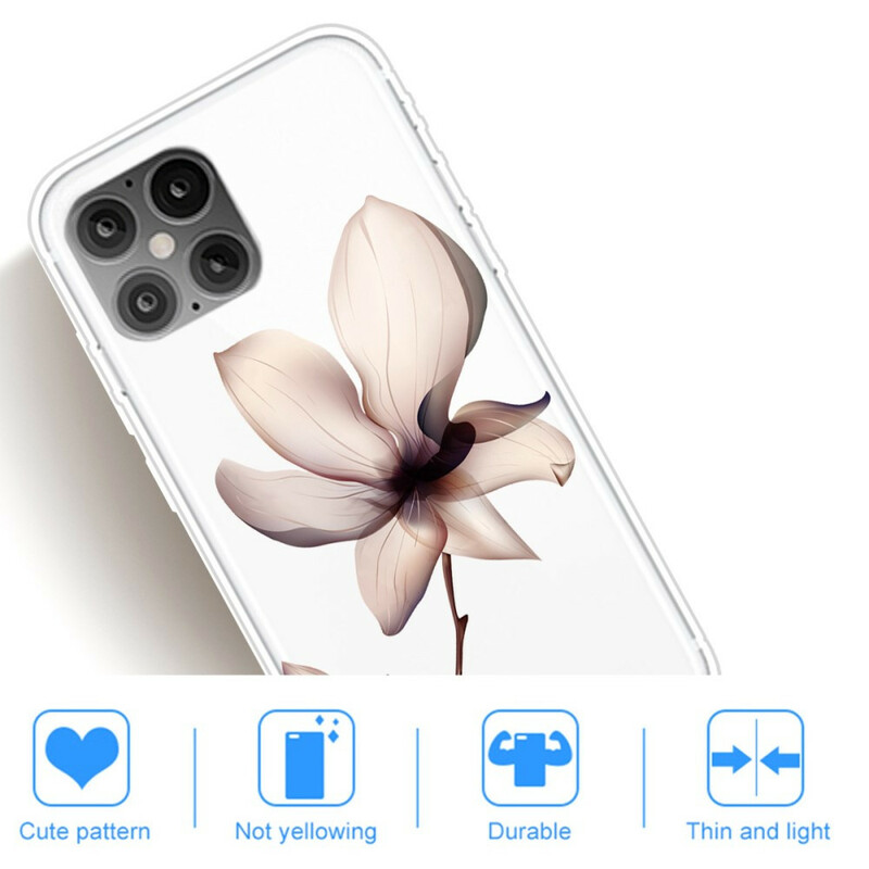 iPhone 12 Hülle Blumen Premium