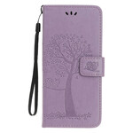 iPhone 12 Hülle Baum und Eulen mit Riemen iPhone 12 Hülle Baum und Eulen mit Riemen