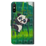 Xiaomi Redmi 9A Hülle Panda und Bambus