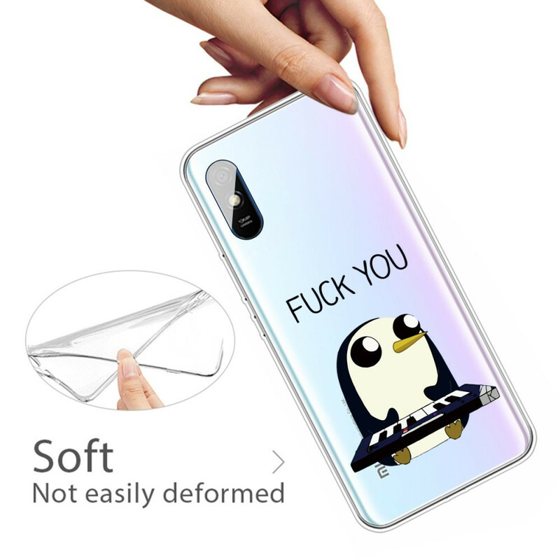 Xiaomi Redmi 9A Pinguin Fuck You Cover