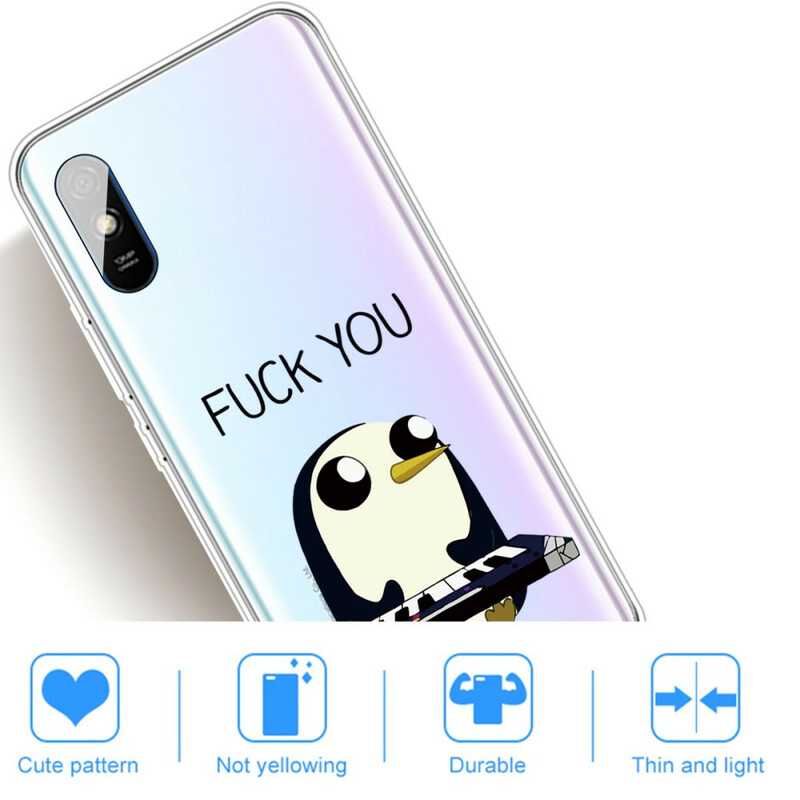 Xiaomi Redmi 9A Pinguin Fuck You Cover