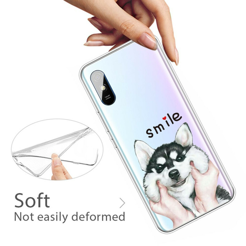 Xiaomi Redmi 9A Smile Dog Cover