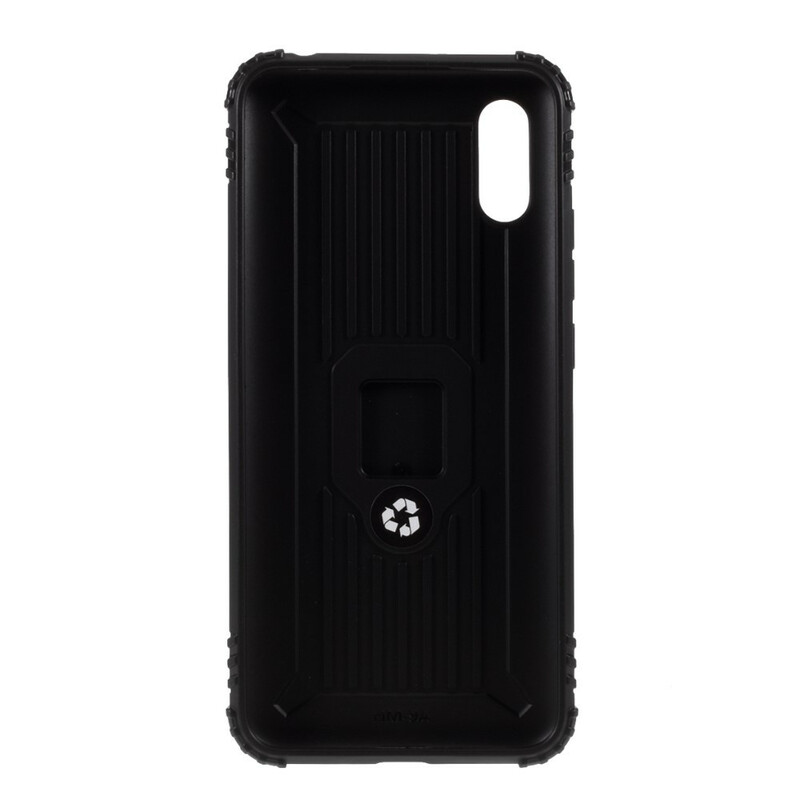 Xiaomi Redmi 9A Ring Style Kohlefaser Cover
