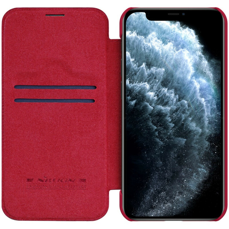Flip Cover für iPhone 12 Nillkin Qin Series
