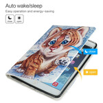 iPad Air 10.5" (201) Hülle Niedlicher Tiger