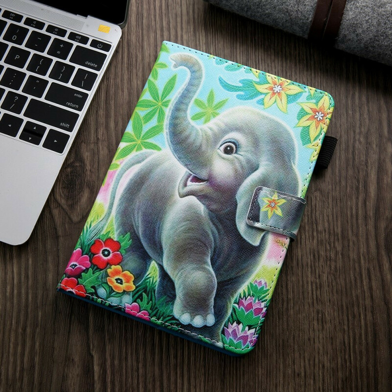 Hülle iPad Air 10.5" (2019) / iPad Pro 10.5 Zoll Elephant Fun
