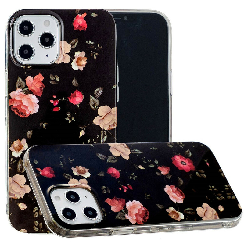 iPhone 12 Pro Max Cover Serie Floralies Fluoreszierend