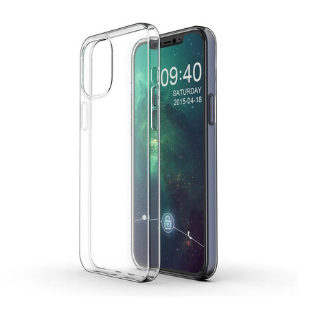 iPhone 12 Pro Max Transparent Silikonhülle Finesse