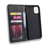 Flip Cover iPhone 12 Pro Max Vintage Styled Leather Effect