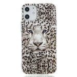 iPhone 12 Max / 12 Pro Cover Leopard Fluoreszierend
