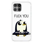 iPhone 12 Max / 12 Pro Cover Pinguin Fuck You