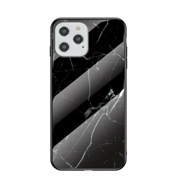 iPhone 12 Max / 12 Pro Hülle aus gehärtetem Glas Marble Colors