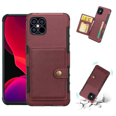 iPhone 12 Max / 12 Pro Cover Kartenhalter mit Klappe SHOUHUSHEN