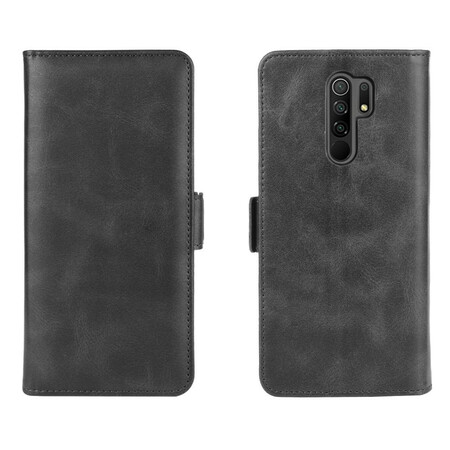 Xiaomi Redmi 9 Hülle Doppelte Klappe