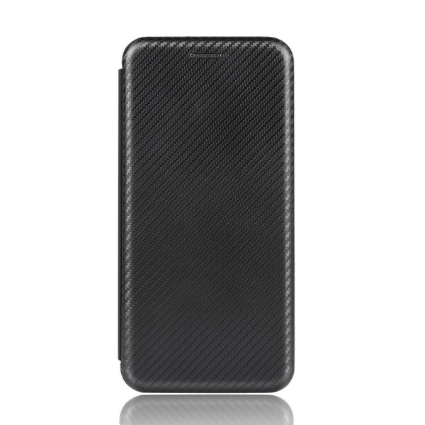 Flip Cover Xiaomi Redmi 9 Silikon Carbon Farbig