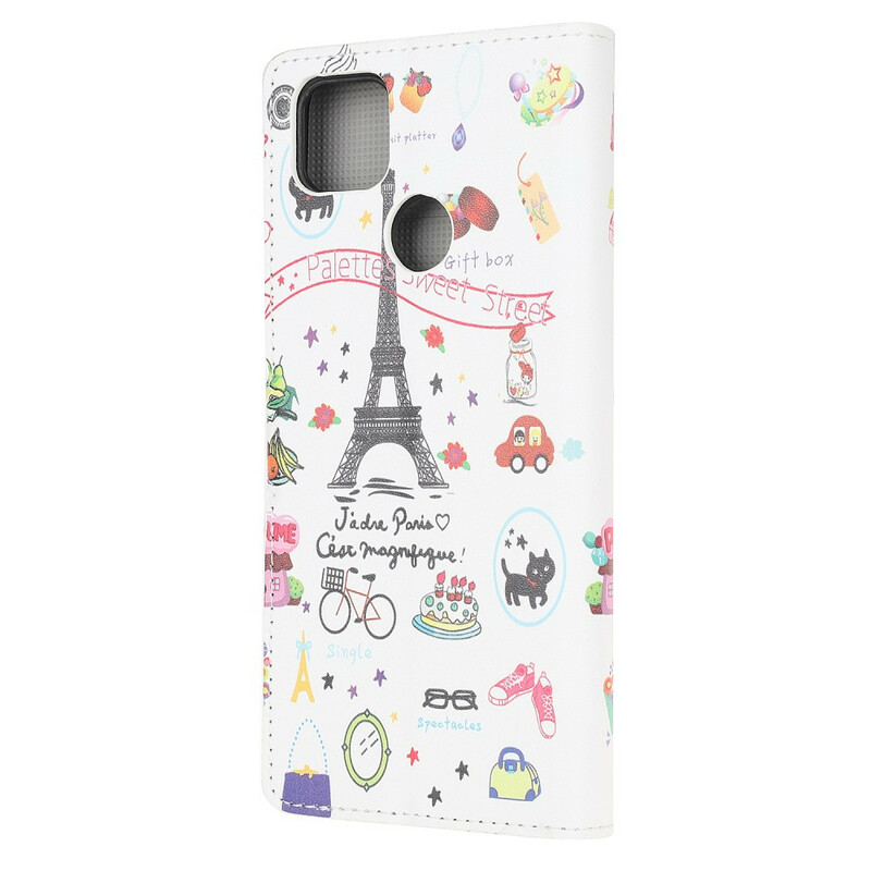 Xiaomi Redmi 9C Hülle J'adore Paris