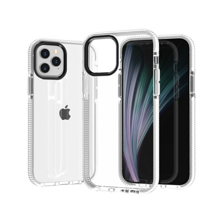 iPhone 12 Cover Transparent Rand Silikon