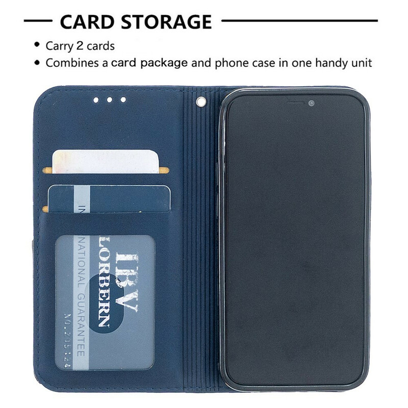 Flip Cover iPhone 12 Stil Künstlerin