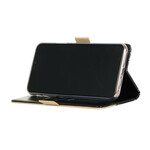 iPhone 12 Pro Max Hülle Lace Geldbörse mit Riemen