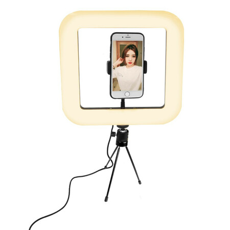 Studio LED-Lampe 168 Quadratisch