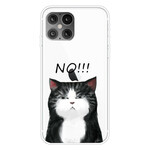 iPhone 12 Pro Max Cover Die Katze, die Nein sagt