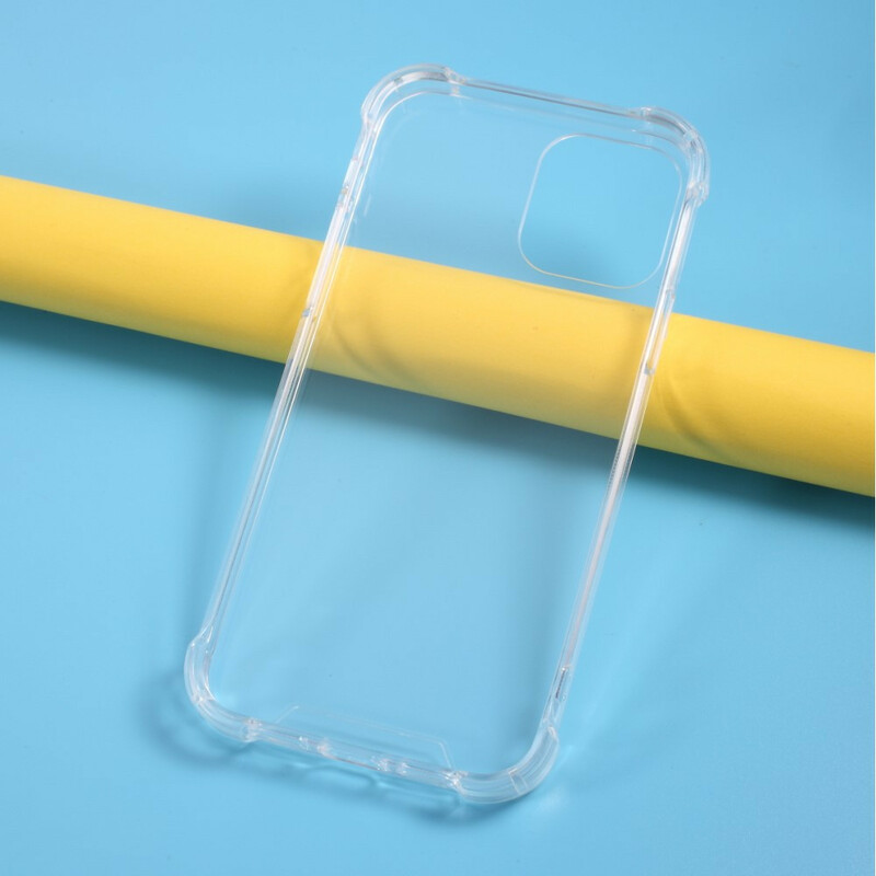 IPhone 12 Max / 12 Pro Cover Transparent Verstärkte Ecken