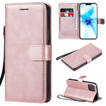 Hülle iPhone 12 Max / 12 Pro Solid Color Serie mit Riemen