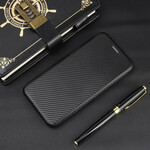 Flip Cover iPhone 12 Max / 12 Pro Kohlefaser